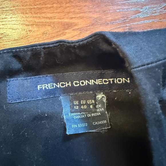 French Connection Black Dress with Sequin Detail - Picture 4 of 4